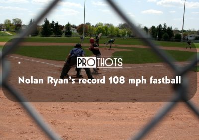 Nolan Ryan’s record 108 mph fastball