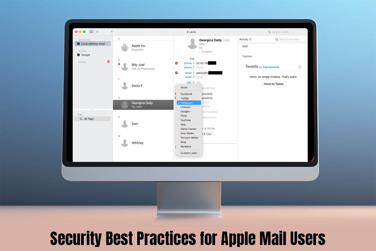 Security Best Practices for Apple Mail Users