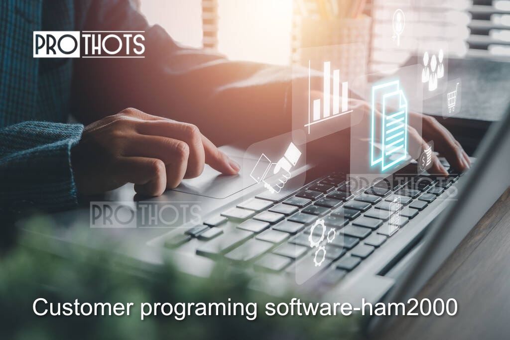 customer programing software-ham2000