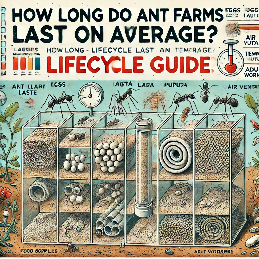 How Long Do Ant Farms Last on Average? Lifecycle Guides