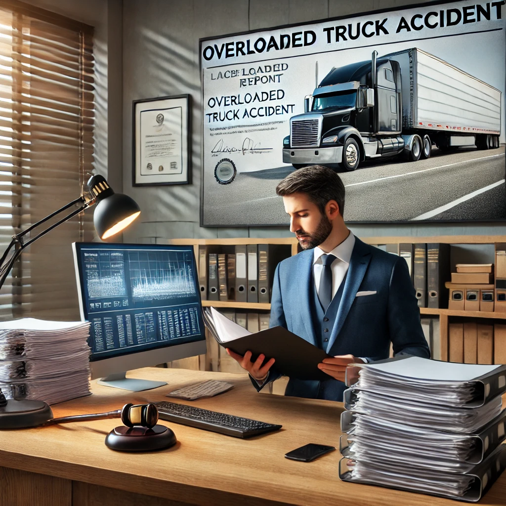 How Truck Accident Lawyers Handle Overloaded Truck Cases