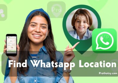 find whatsapp location