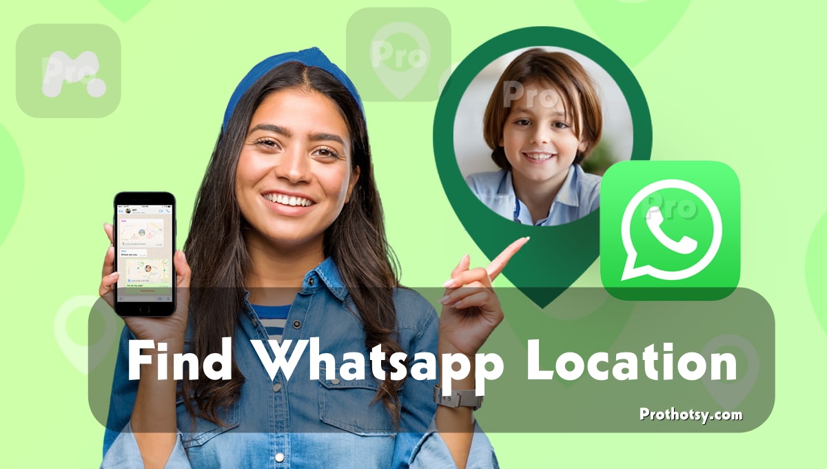find whatsapp location