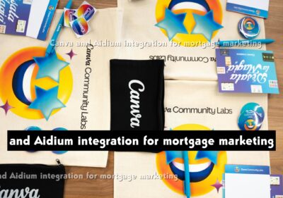 Canva and Aidium integration for mortgage marketing