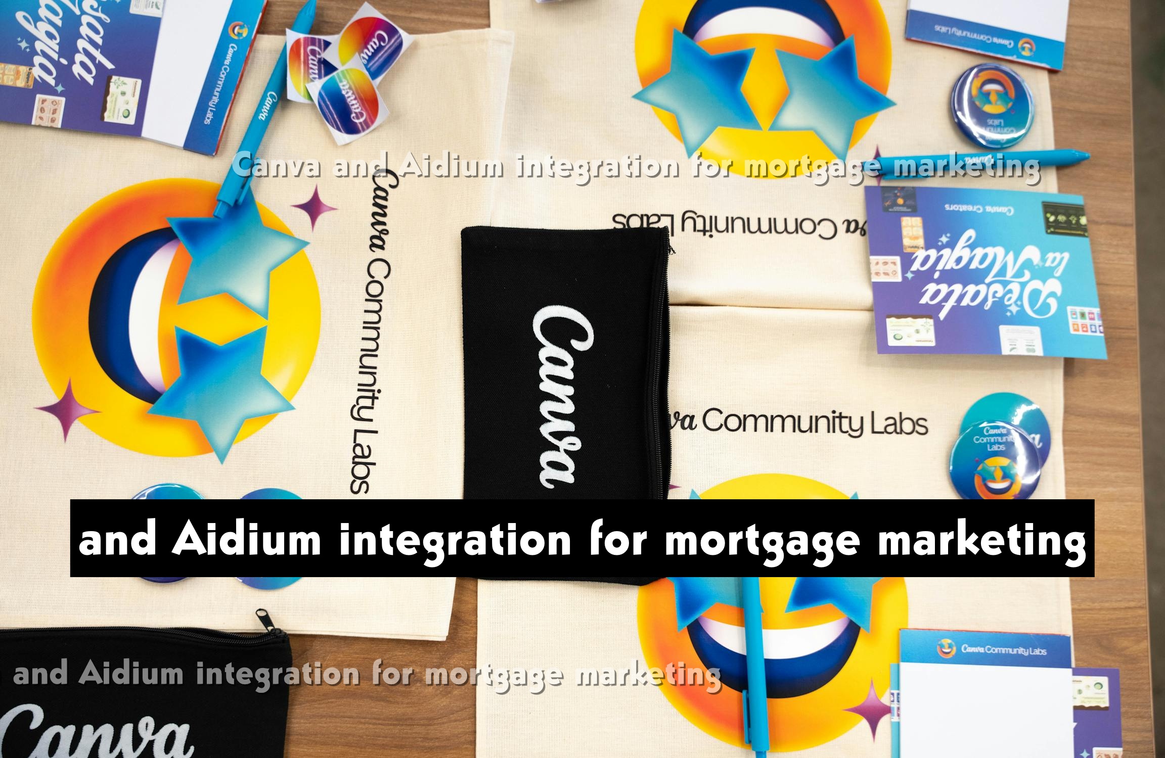 Canva and Aidium integration for mortgage marketing